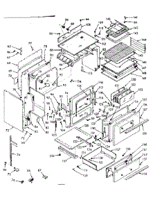 Body Section parts for Kenmore Range 103.9227040 (1039227040, 103 9227040) from AppliancePartsPros.com
