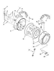 Tub And Basket Parts parts for Kenmore Washer 110.47091602 (11047091602, 110 47091602) from AppliancePartsPros.com