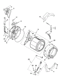 Tub And Basket Parts, Optional Parts (Not Included) parts for Kenmore Washer 110.47511700 (11047511700, 110 47511700) from AppliancePartsPros.com