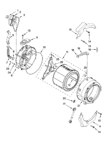 Tub And Basket Parts, Optional Parts (Not Included) parts for Kenmore Washer 110.47531702 (11047531702, 110 47531702) from AppliancePartsPros.com
