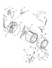 Tub And Basket Parts, Optional Parts (Not Included) parts for Kenmore Washer 110.47542601 (11047542601, 110 47542601) from AppliancePartsPros.com