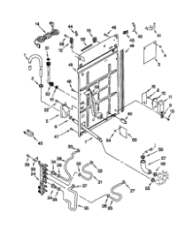 Rear Panel parts for Kenmore Washer 110.20982991 (11020982991, 110 20982991) from AppliancePartsPros.com