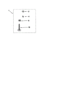 Miscellaneous parts for Kenmore Washer 110.20994993 (11020994993, 110 20994993) from AppliancePartsPros.com