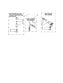 Water System parts for Kenmore Washer 110.22854102 (11022854102, 110 22854102) from AppliancePartsPros.com