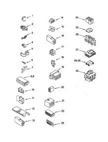 Wiring Harness parts for Kenmore Washer 110.22862100 (11022862100, 110 22862100) from AppliancePartsPros.com