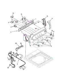 Control Panel parts for Kenmore Washer 110.22892101 (11022892101, 110 22892101) from AppliancePartsPros.com