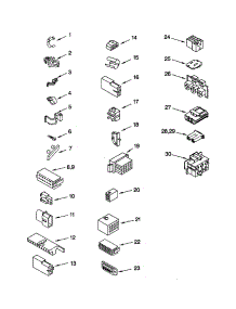 Wiring Harness parts for Kenmore Washer 110.22894100 (11022894100, 110 22894100) from AppliancePartsPros.com