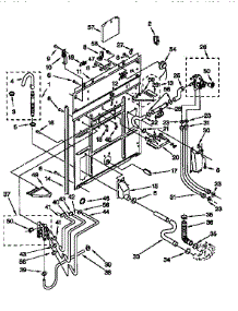 Rear Panel parts for Kenmore Washer 110.26952690 (11026952690, 110 26952690) from AppliancePartsPros.com