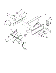 Console Panel Parts parts for Kenmore Washer 110.27112600 (11027112600, 110 27112600) from AppliancePartsPros.com