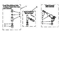 Water System parts for Kenmore Washer 110.16502691 (11016502691, 110 16502691) from AppliancePartsPros.com