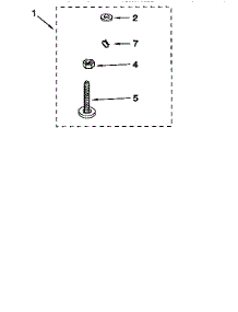 Miscellaneous parts for Kenmore Washer 110.16502691 (11016502691, 110 16502691) from AppliancePartsPros.com