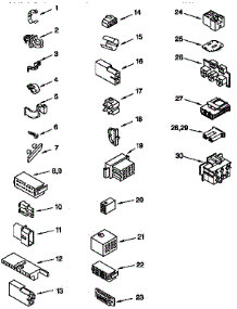 Wiring Harness parts for Kenmore Washer 110.16502692 (11016502692, 110 16502692) from AppliancePartsPros.com