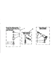 Water System parts for Kenmore Washer 110.16502692 (11016502692, 110 16502692) from AppliancePartsPros.com