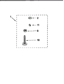 Miscellaneous parts for Kenmore Washer 110.16512690 (11016512690, 110 16512690) from AppliancePartsPros.com
