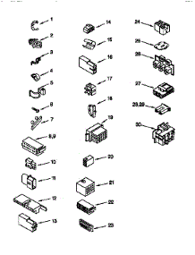 Wiring Harness parts for Kenmore Washer 110.16512692 (11016512692, 110 16512692) from AppliancePartsPros.com