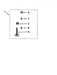 Miscellaneous parts for Kenmore Washer 110.16602690 (11016602690, 110 16602690) from AppliancePartsPros.com