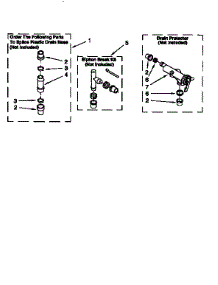 Water System parts for Kenmore Washer 110.16602690 (11016602690, 110 16602690) from AppliancePartsPros.com