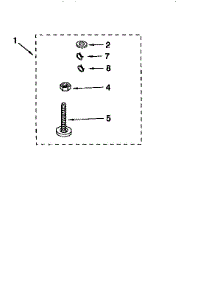 Miscellaneous parts for Kenmore Washer 110.16602691 (11016602691, 110 16602691) from AppliancePartsPros.com
