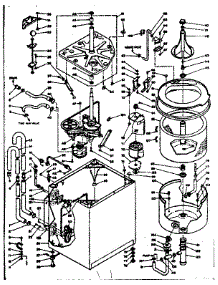 Machine Sub-Assembly parts for Kenmore Washer 110.6305403 (1106305403, 110 6305403) from AppliancePartsPros.com