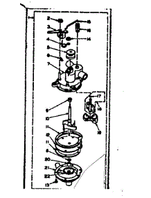 Pump Assembly parts for Kenmore Washer 110.6305501 (1106305501, 110 6305501) from AppliancePartsPros.com