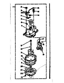 Pump Assembly parts for Kenmore Washer 110.6305502 (1106305502, 110 6305502) from AppliancePartsPros.com