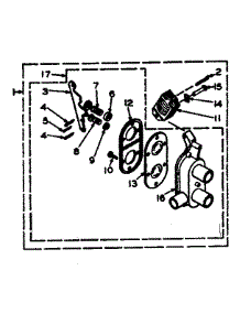 Two Way Valve Assembly parts for Kenmore Washer 110.6305502 (1106305502, 110 6305502) from AppliancePartsPros.com