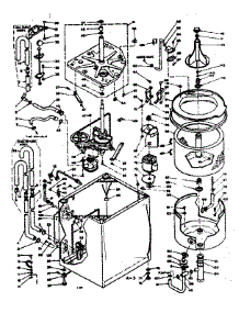 Machine Sub-Assembly parts for Kenmore Washer 110.6305604 (1106305604, 110 6305604) from AppliancePartsPros.com