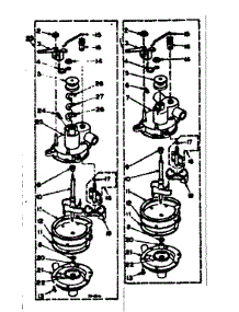 Pump Assembly parts for Kenmore Washer 110.6305653 (1106305653, 110 6305653) from AppliancePartsPros.com