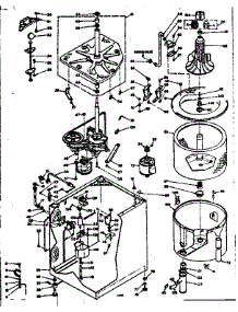 Machine Sub-Assembly parts for Kenmore Washer 110.6305711 (1106305711, 110 6305711) from AppliancePartsPros.com