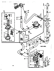 Water System parts for Kenmore Washer 110.6305803 (1106305803, 110 6305803) from AppliancePartsPros.com