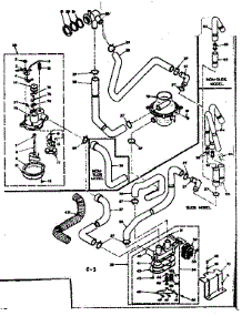 Water System parts for Kenmore Washer 110.6305806 (1106305806, 110 6305806) from AppliancePartsPros.com