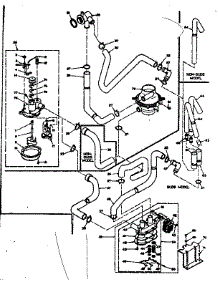 Water System parts for Kenmore Washer 110.6305857 (1106305857, 110 6305857) from AppliancePartsPros.com