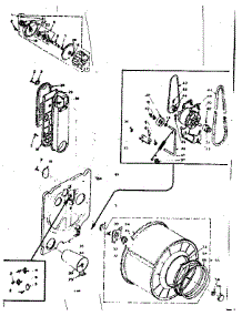 Bulkhead Assembly parts for Kenmore Dryer 110.6307400 (1106307400, 110 6307400) from AppliancePartsPros.com