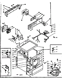 Machine Sub-Assembly parts for Kenmore Dryer 110.6307500 (1106307500, 110 6307500) from AppliancePartsPros.com