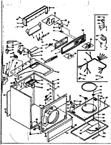Machine Sub-Assembly parts for Kenmore Dryer 110.6307806 (1106307806, 110 6307806) from AppliancePartsPros.com
