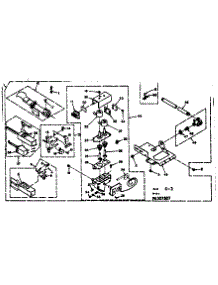 Burner Assembly parts for Kenmore Dryer 110.6307807 (1106307807, 110 6307807) from AppliancePartsPros.com