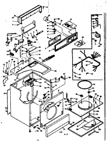 Machine Sub-Assembly parts for Kenmore Dryer 110.6307830 (1106307830, 110 6307830) from AppliancePartsPros.com
