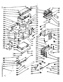 Upper Body Section parts for Kenmore Range 103.9856860 (1039856860, 103 9856860) from AppliancePartsPros.com