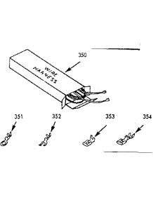 Wire Harnesses And Components parts for Kenmore Range 103.9857100 (1039857100, 103 9857100) from AppliancePartsPros.com