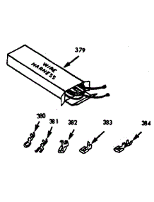 Wire Hrnss & Comp. parts for Kenmore Range 103.9877261 (1039877261, 103 9877261) from AppliancePartsPros.com