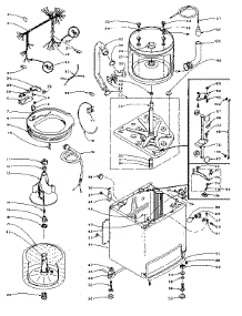 Tub, Basket, And Agitator parts for Kenmore Washer 110.5815854 (1105815854, 110 5815854) from AppliancePartsPros.com