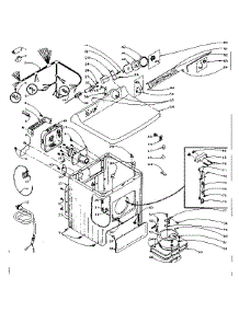 Machine Sub-Assembly parts for Kenmore Dryer 110.5817501 (1105817501, 110 5817501) from AppliancePartsPros.com
