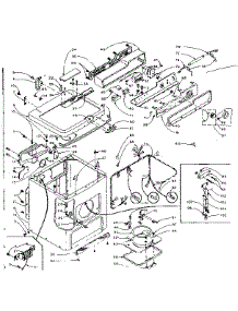 Machine Sub-Assembly parts for Kenmore Dryer 110.5818820 (1105818820, 110 5818820) from AppliancePartsPros.com