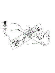 Pump Assembly parts for Kenmore Washer 110.5902803 (1105902803, 110 5902803) from AppliancePartsPros.com