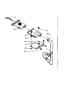 Filter Assembly parts for Kenmore Washer 110.5904100 (1105904100, 110 5904100) from AppliancePartsPros.com