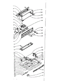 Top And Console Assembly parts for Kenmore Washer 110.5904351 (1105904351, 110 5904351) from AppliancePartsPros.com