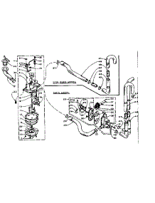 Water System parts for Kenmore Washer 110.5904502 (1105904502, 110 5904502) from AppliancePartsPros.com