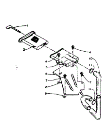 Filter Assembly parts for Kenmore Washer 110.5904800 (1105904800, 110 5904800) from AppliancePartsPros.com