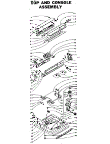 Top And Console Assembly parts for Kenmore Washer 110.5904801 (1105904801, 110 5904801) from AppliancePartsPros.com