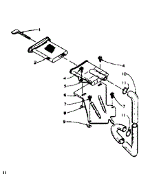Filter Assembly parts for Kenmore Washer 110.5904801 (1105904801, 110 5904801) from AppliancePartsPros.com